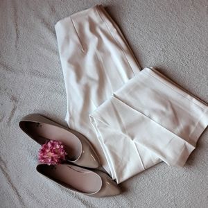 Luxe White Dress Pants